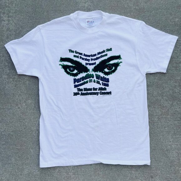 Hanes Other - Vintage 1995 Paradise Waits 20th Anniversary Concert Tee